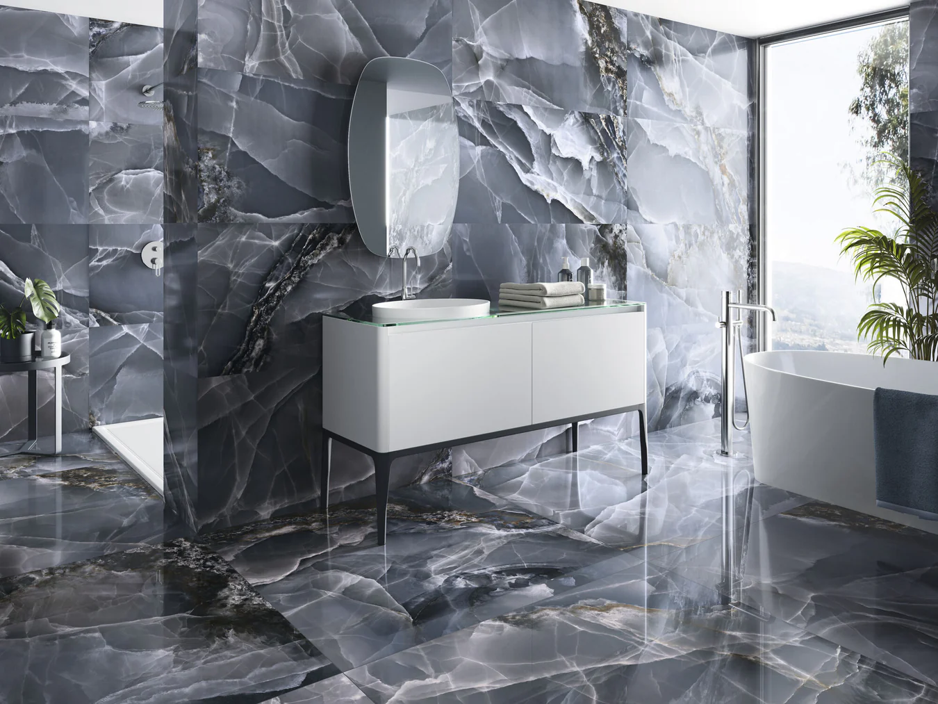 Bathroom tile